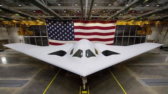 The panel’s recommendations include expanding the number of B-21 bombers. Picture: Getty Images