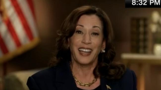 Kamala Harris isnow polling better against Donald Trump than Joe Biden is. Picture: CNN.