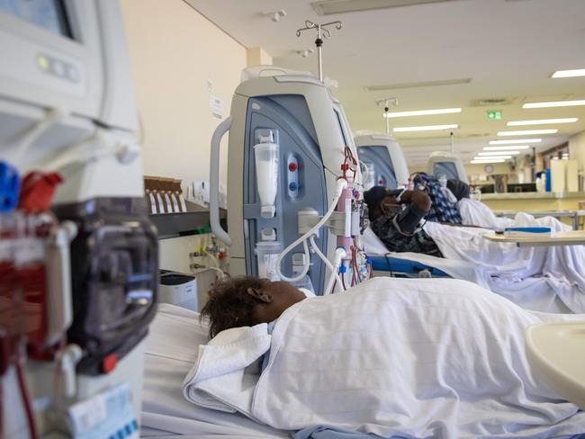 Flynn Drive Renal Dialysis Clinic at Alice Springs. Picture: Liam Mendes / The Australian