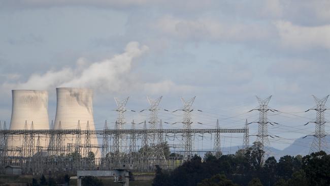 AGL’s Bayswater coal-fired power station. Picture: AAP Image