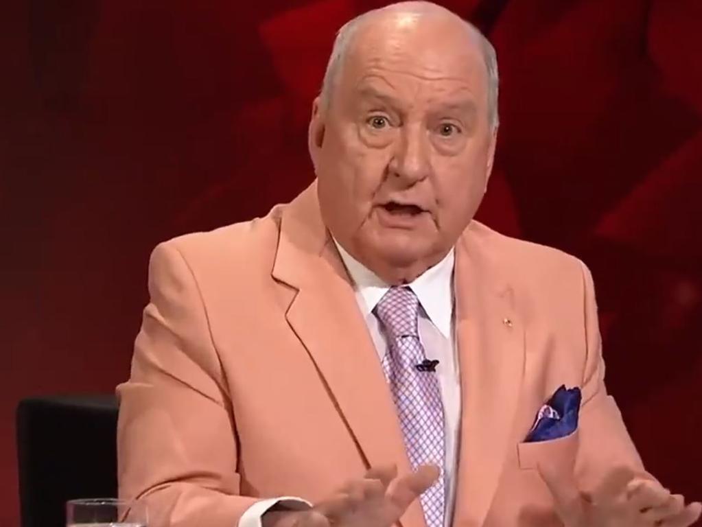 Alan Jones has ripped into the AFP. Picture: ABC