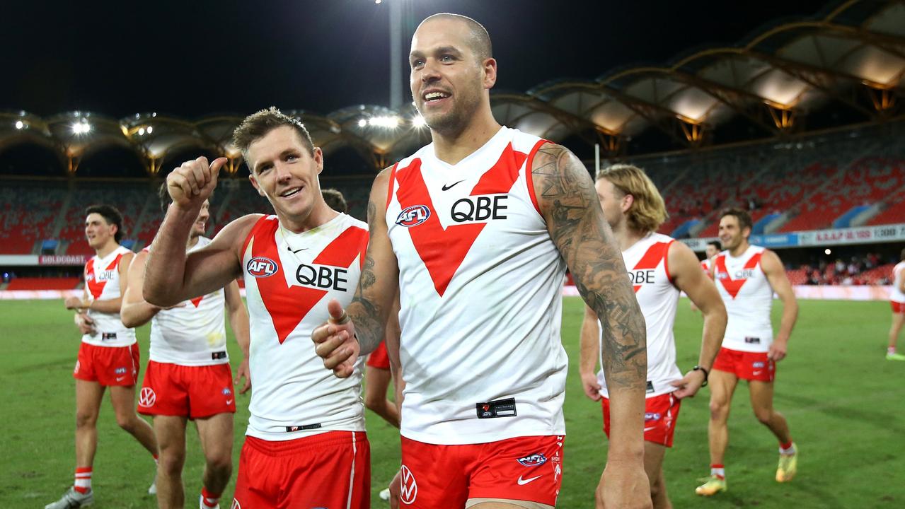 Sydney Swans star Lance Franklin loves playing against Essendon. Picture: Jono Searle/AFL Photos/via Getty Images