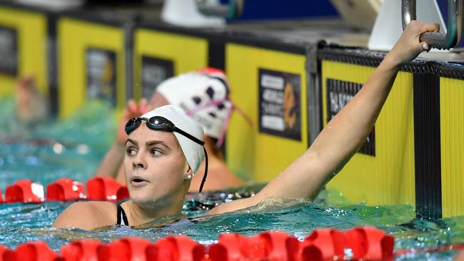 Shayna Jack competes at the World Swimming Trials at the Brisbane Aquatic Centre in June. Picture: AAP Image/Darren England