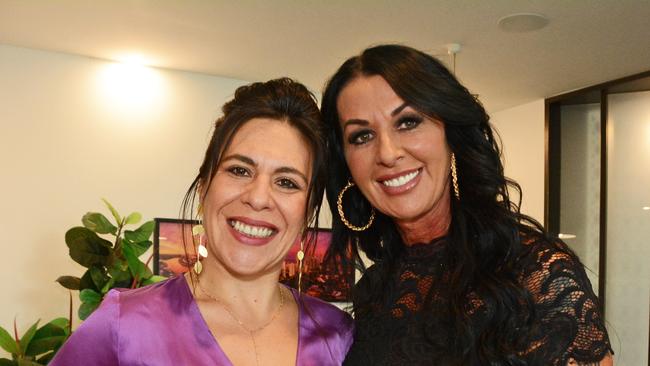 Bibiana Lopez and Becky Argeros at GC Girls in Business She E-O at The Aviary, Southport Sharks. Pic: Regina King