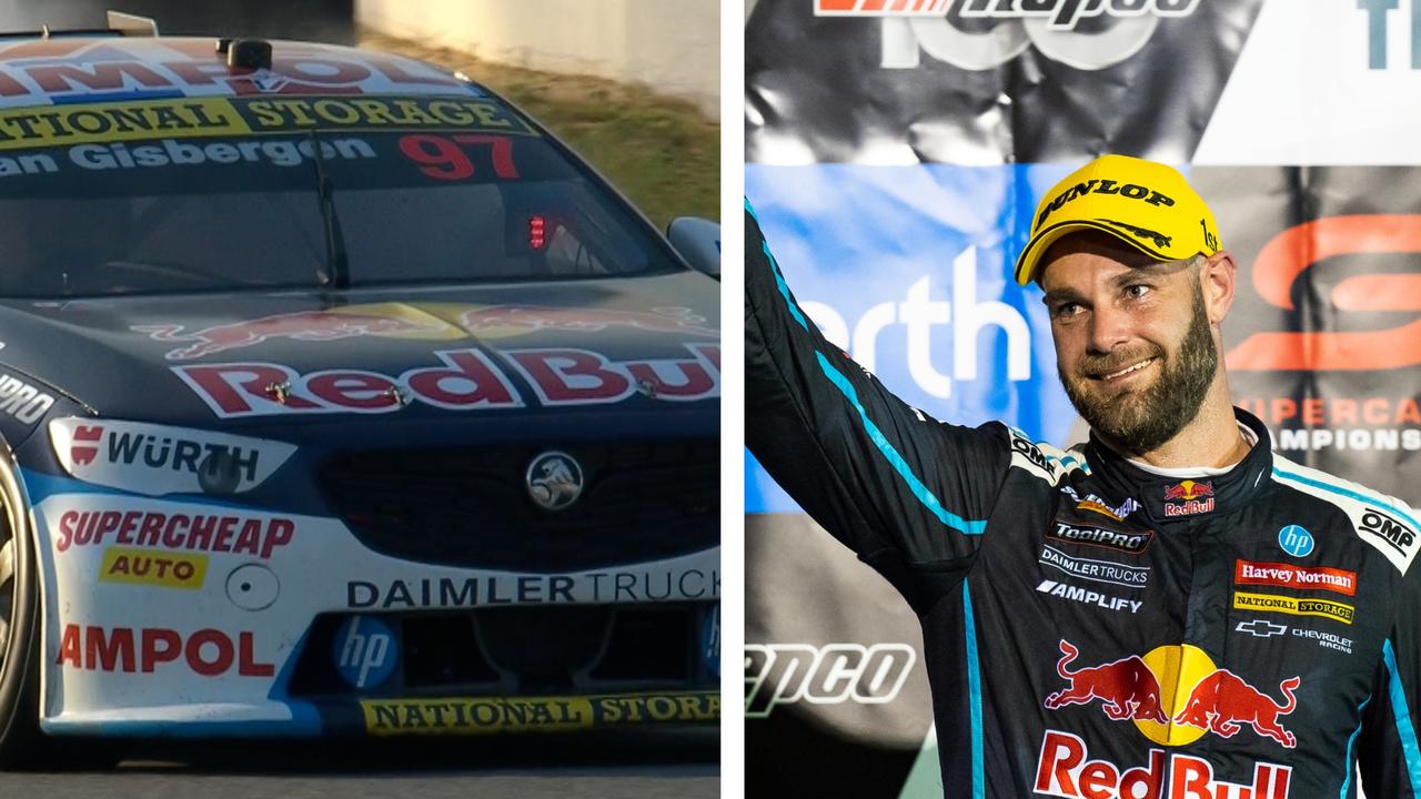 Shane Van Gisbergen won his second race of the weekend in Perth. Photo: Fox Sports