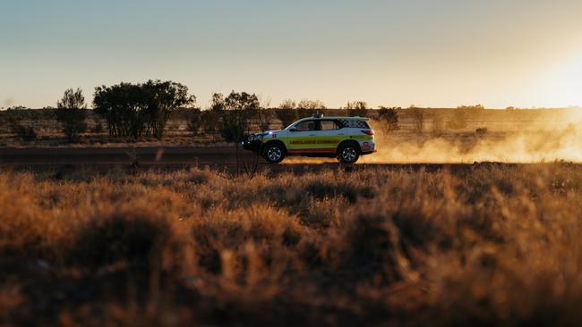 The St John’s Critical Response Unit covers thousands of square kilometres in one of Australia’s most remote and harshest regions. Picture: Australian Catholic University