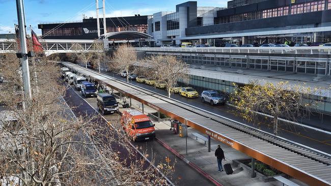 Dozens of companies want to build Melbourne’s airport rail line. Picture: Tony Gough