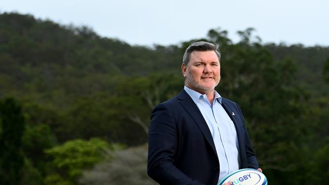 Newly-appointed Rugby Australia chair Daniel Herbert. Picture: Getty Images