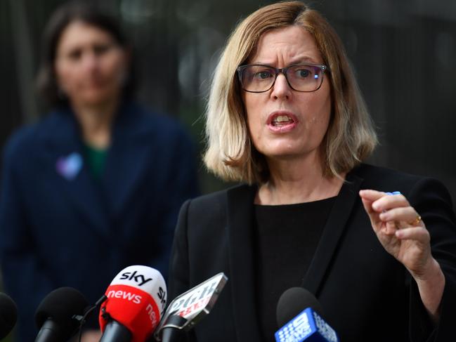 NSW Chief Health Officer Dr Kerry Chant. Picture: Dean Lewins/AAP