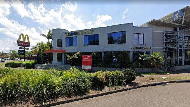 The location of the building between the McDonalds restaurant and the Lake Macquarie Visitor Information Centre, at Swansea. Picture: Supplied