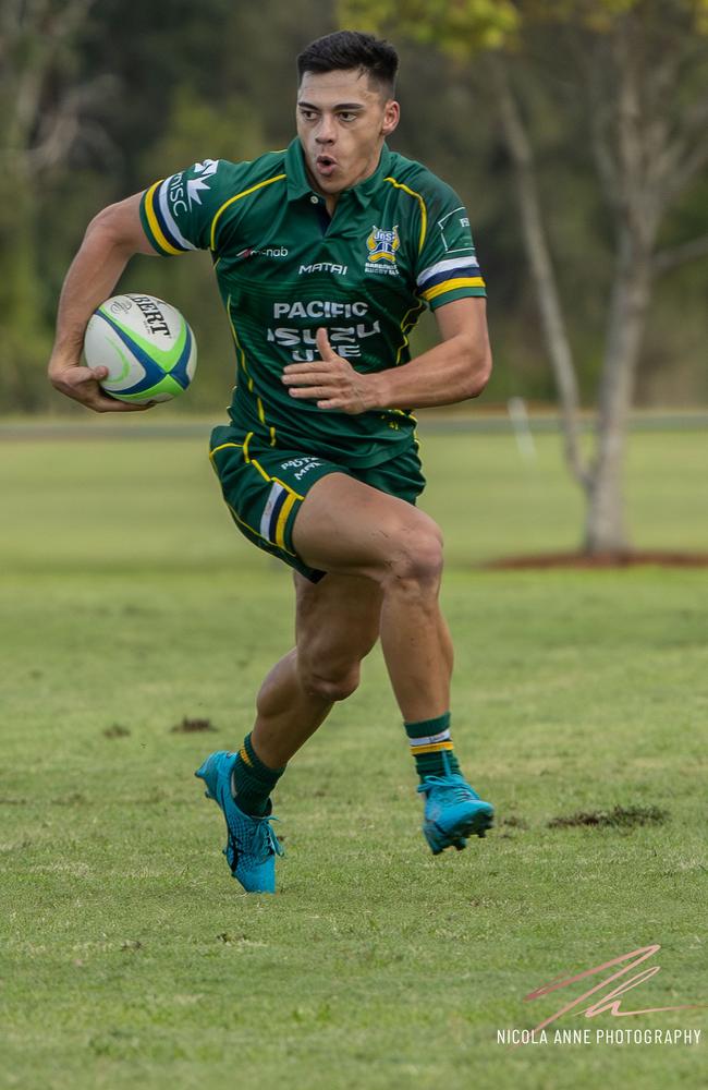 University player Shaquille Rangi. Picture: Nicola Anne Photography.