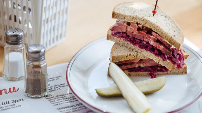 Miss Ruben’s reuben sandwich rules Ripponlea.