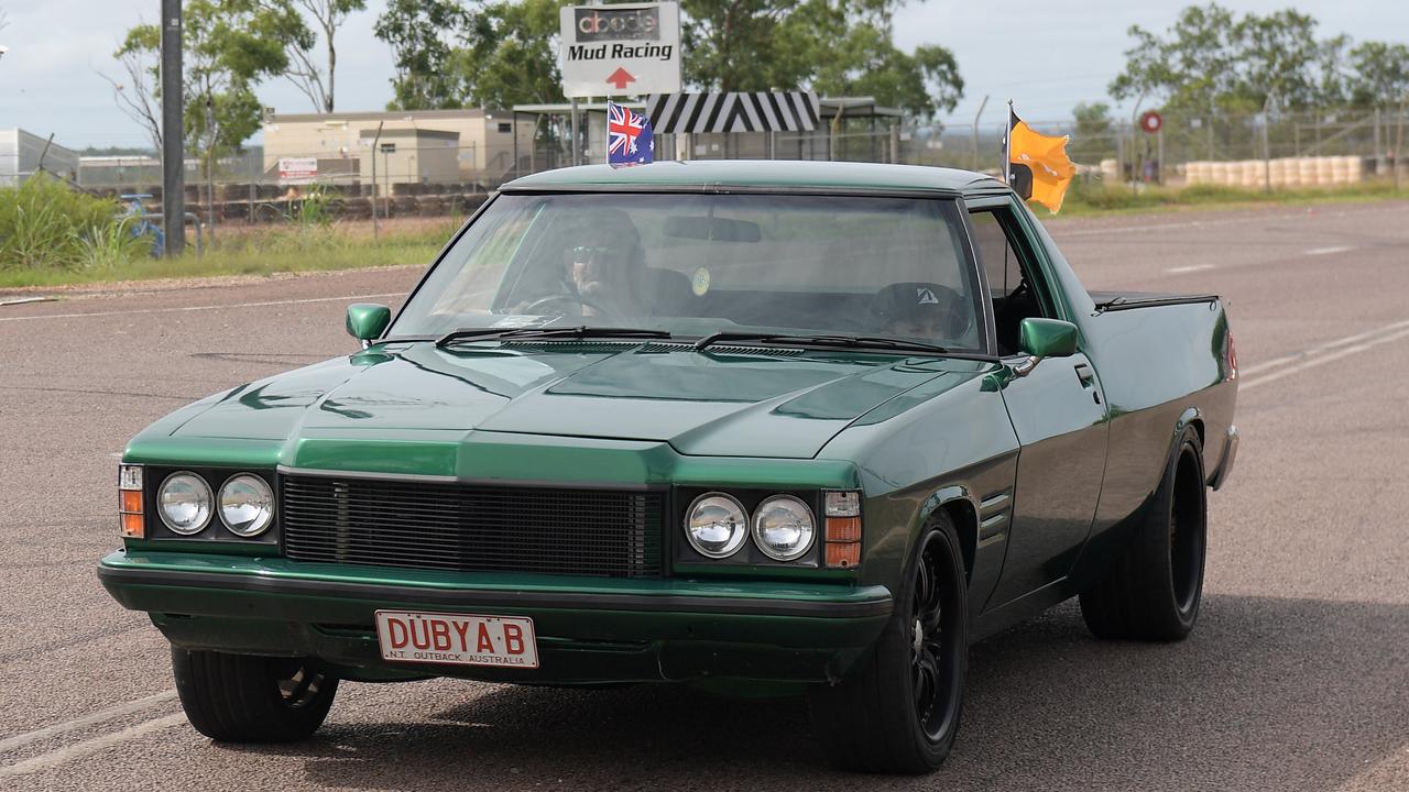 The Variety NT Ute Run in Hidden Valley. Picture: (A)manda Parkinson