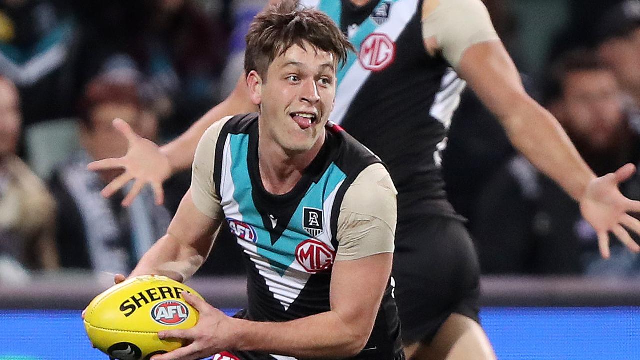 Zak Butters before his latest setback. Picture: AFL Photos via Getty Images