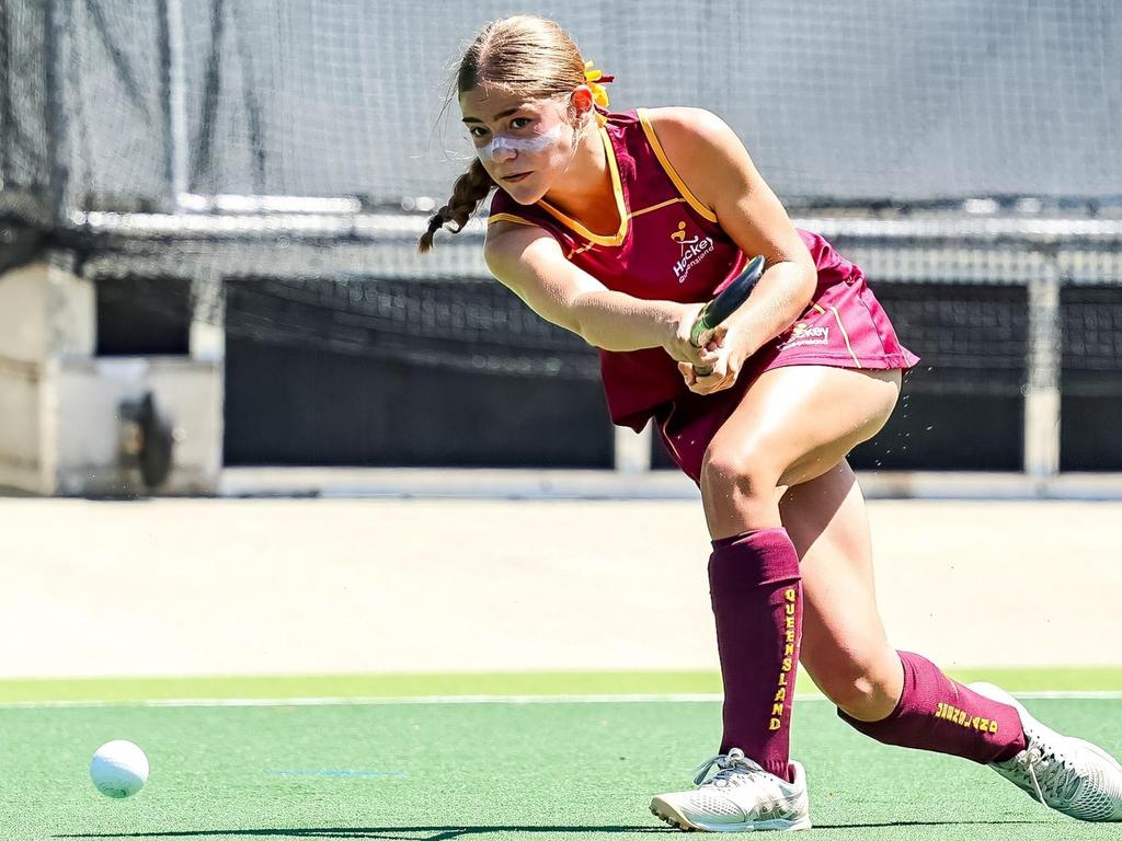 Cairns local Lana Bruce represented the Queensland Embers under 14s side in the National Championships in Perth. Picture: Supplied