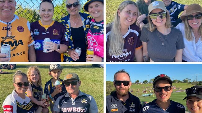 See who was there to catch all the action when the Brisbane Broncos versed the North Queensland Cowboys on the Sunshine Coast.