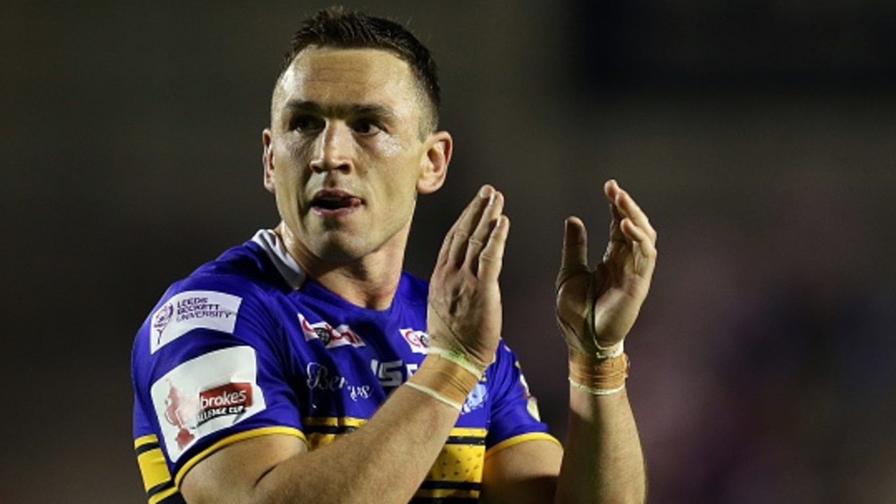 Kevin Sinfield has run in seven marathons to raise money for former teammate Rob Burrow.