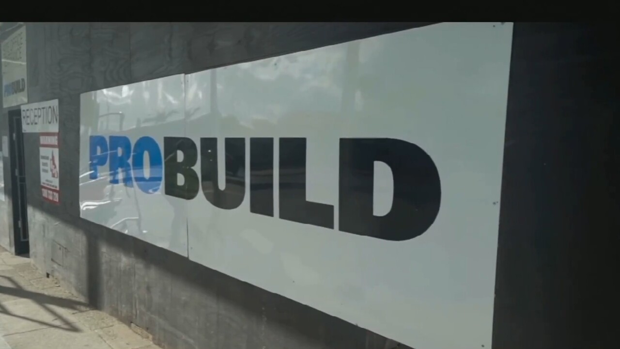 Probuild to file for administration