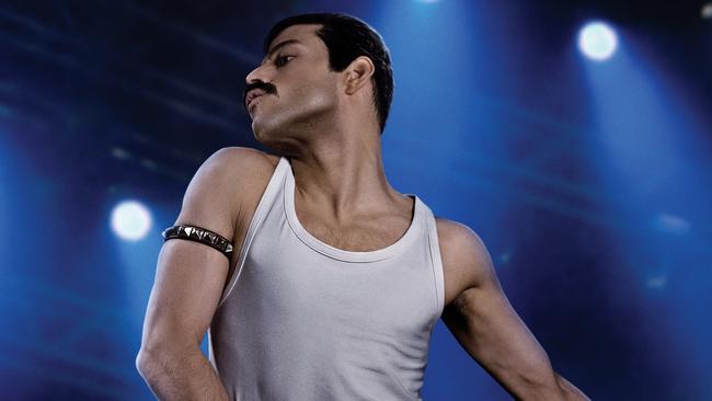 Rami Malek as the rock icon Freddie Mercury in a scene from the 20th Century Fox/New Regency Queen biopic film BOHEMIAN RHAPSODY.Picture: Twentieth Century Fox