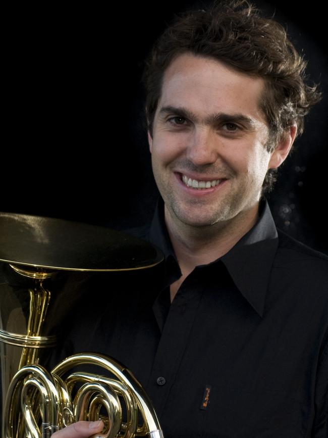 SSO principal horn Ben Jacks earned his ovation.