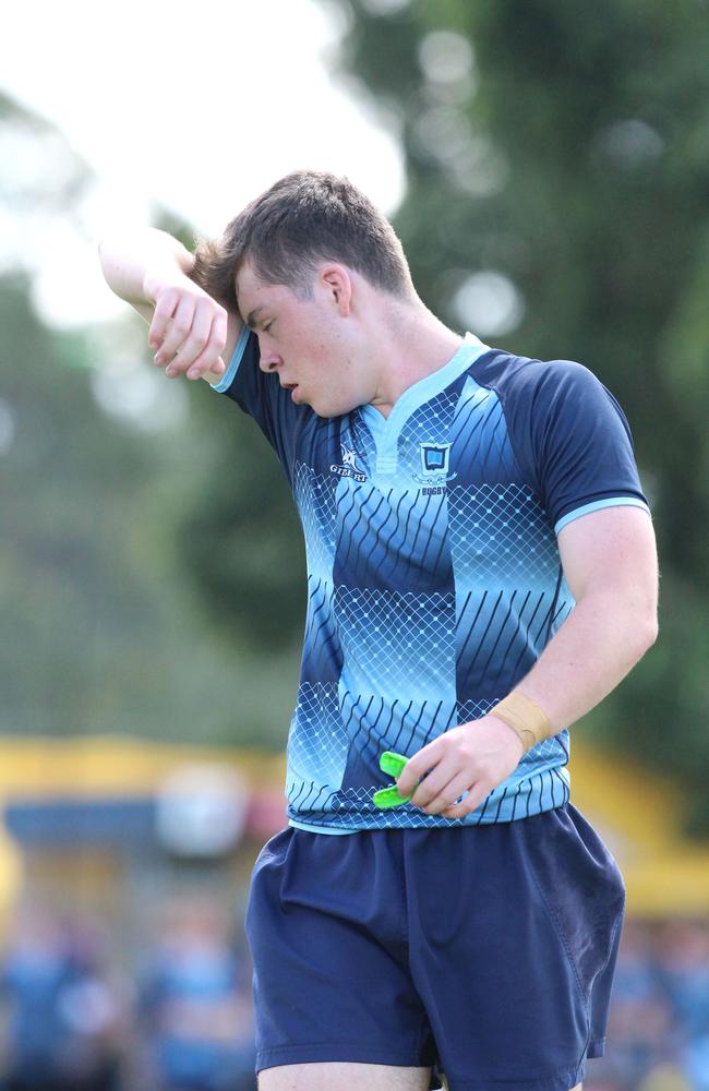 Ballymore Cup rugby action at the Albany Creek Brumbies Junior Rugby Union Club on Friday, April 12, 2024.