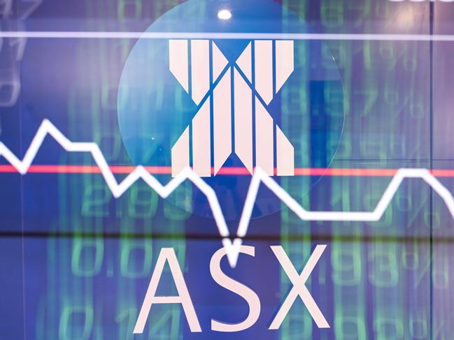 SYDNEY, AUSTRALIA - NewsWire Photos November 23, 2021: A multiple exposure photo showing Information boards at the Australian Securities Exchange, Sydney. Picture: NCA NewsWire / James Gourley