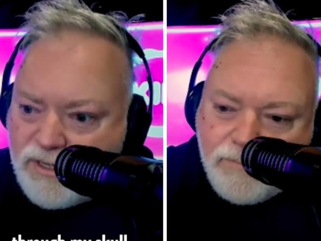 Kyle Sandilands on radio this morning.