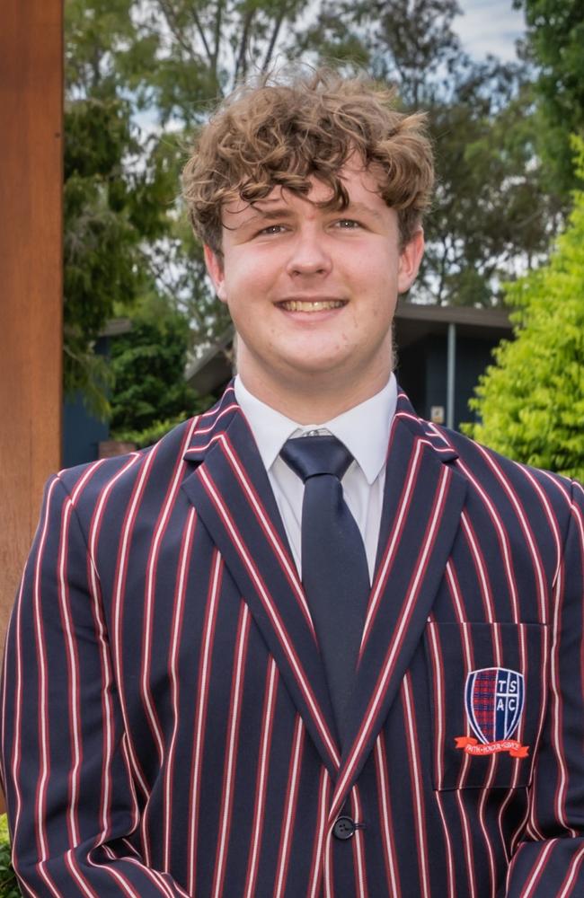 Luke Jamieson, The Springfield Anglican College captain. Picture: Contributed