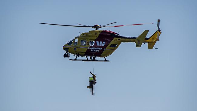 Police believe the men were not wearing lifejackets. Picture: Michael Ortuno