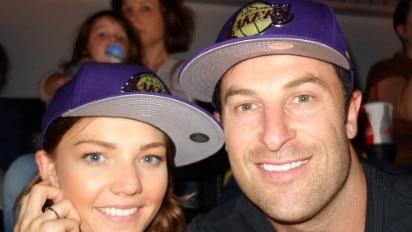 Frost moved on from Garvey with Bachelorette winner Sasha Mielczarek but they split after 18 months. Picture: Instagram