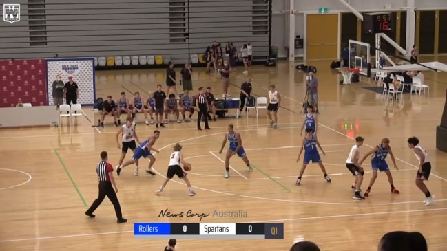 Replay: Basketball Queensland Under-18 State Championships semi-finals – Gold Coast Rollers v Spartans (Div 1 boys)