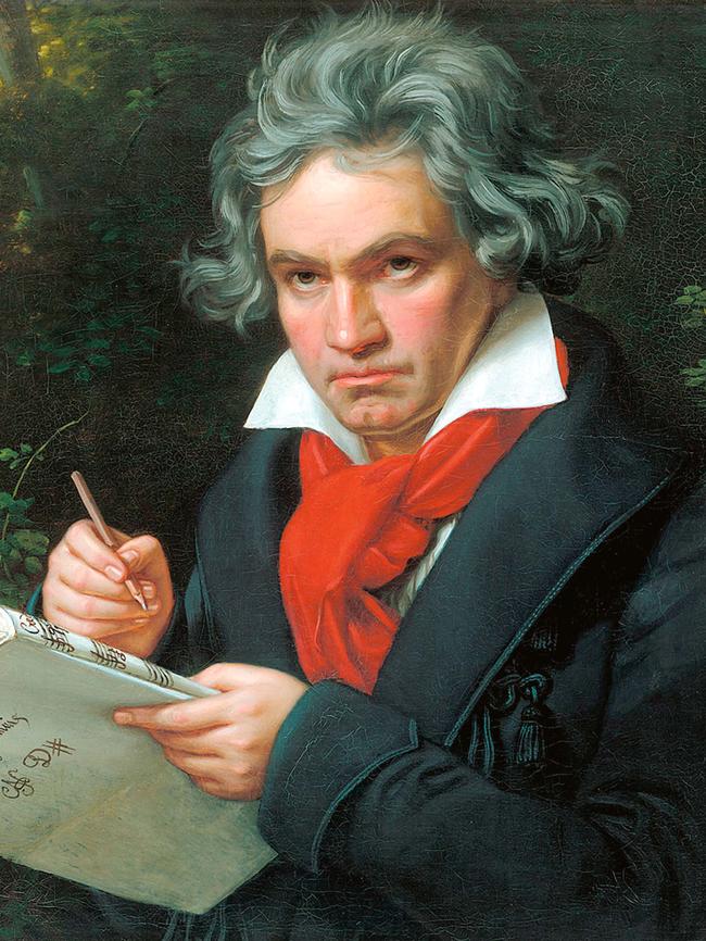 Ludwig von Beethoven. Picture: Alamy