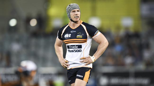 David Pocock made his return for the Brumbies after a year’s sabbatical.