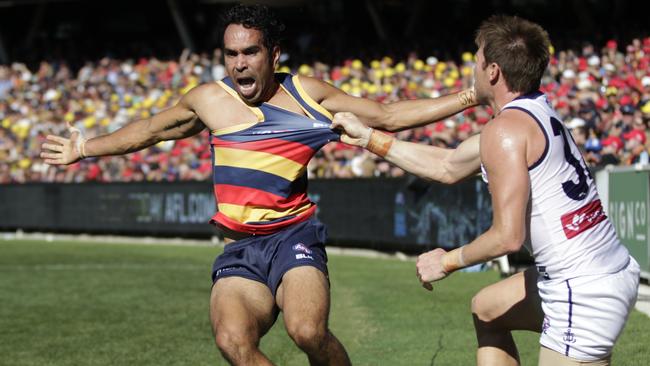 Eddie Betts kicked four goals.