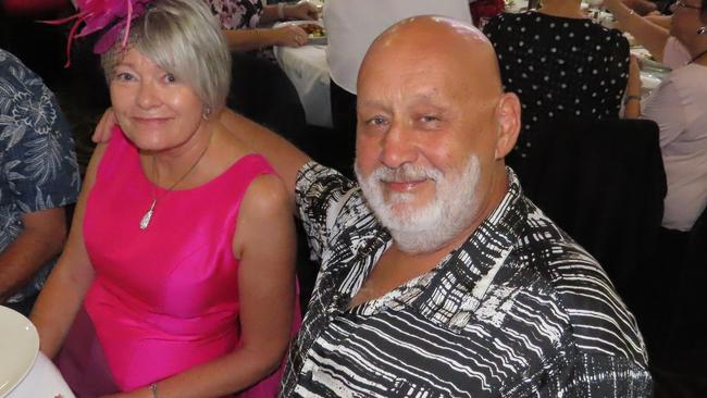 Toni and David Boss at the Hervey Bay RSL Melbourne Cup luncheon.