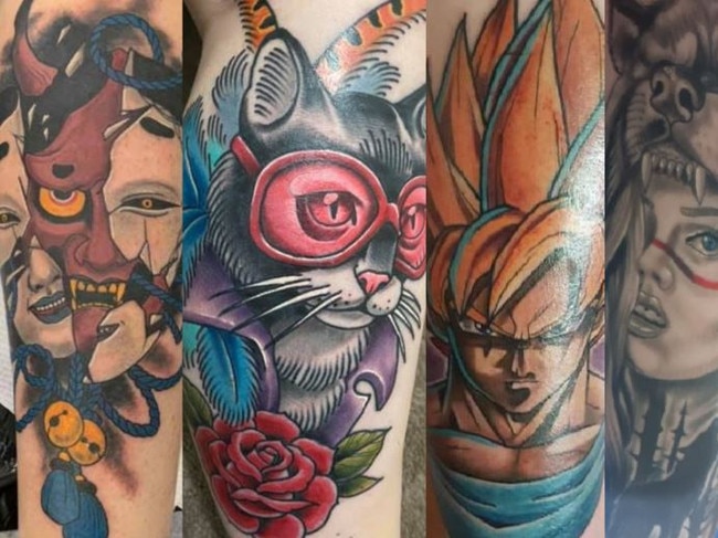 VOTE NOW: One of these tatoos could be voted Gympie's best piece of body art.