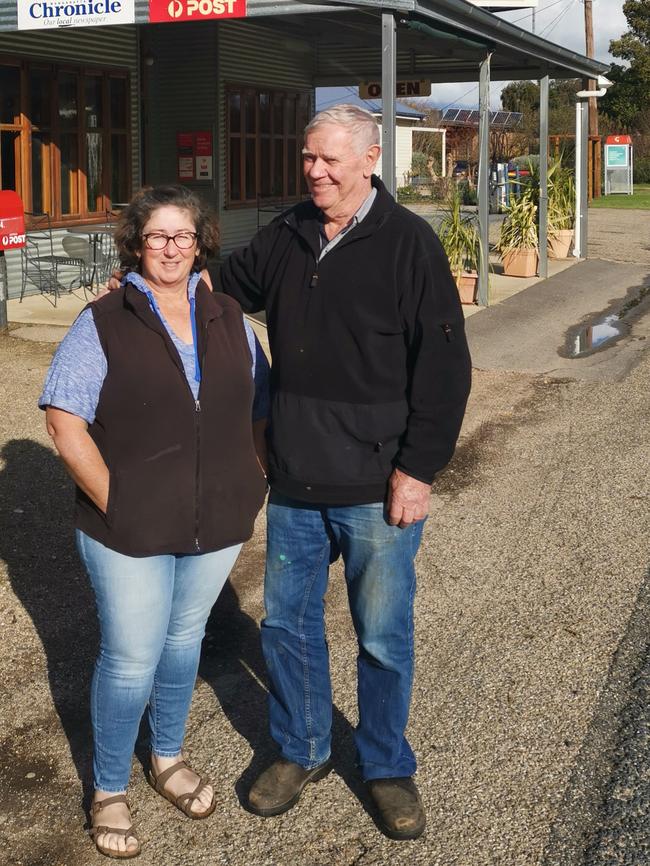 Jennifer Garrett and Graham Wood own the Whorouly General Store.