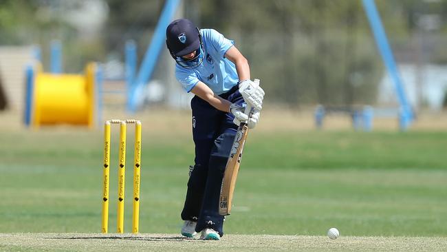 Sophie Parsons impressed for NSW Country at the recent under-19 National Championships. Picture: David Woodley, Cricket Australia