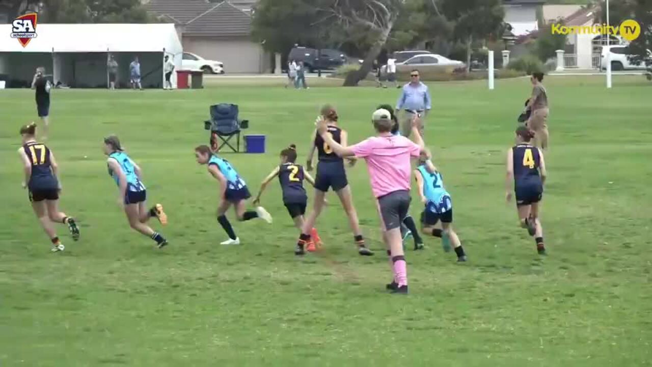 Replay: East Adelaide v South West (Div 1) - 2024 Sapsasa Girls Footy Carnival Day 2