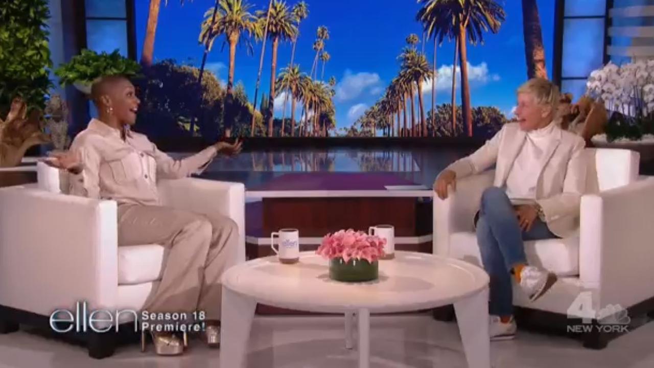 Tiffany Haddish was the first guest for Ellen's return.