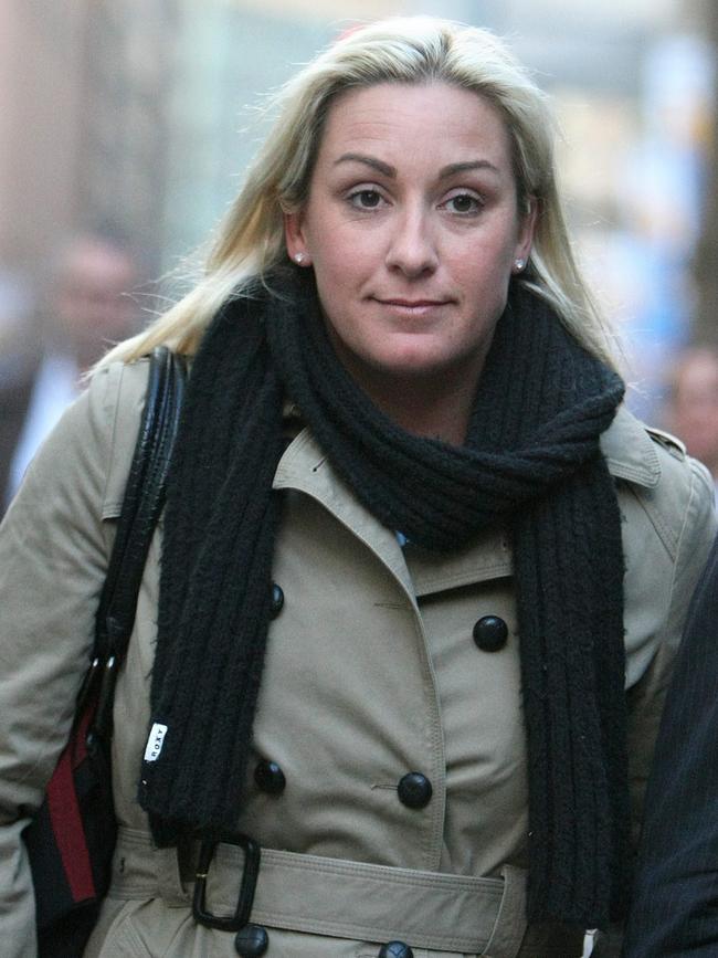 Keli Lane outside was found guilty of murdering her newborn daughter Tegan. File picture