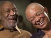 FILE - In this Nov. 6, 2014 file photo, entertainer Bill Cosby and his wife Camille laugh as they tell a story about collecting one of the pieces in the upcoming exhibit, "Conversations: African and African-American Artworks in Dialogue," at the Smithsonian's National Museum of African Art in Washington. Camille Cosby released a statement on Monday, Dec. 15, 2014 in support of her husband. The statement is the first public comment from Cosby's long-time wife since a wave of sexual assault allegations began swirling several weeks ago. (AP Photo/Evan Vucci, File)