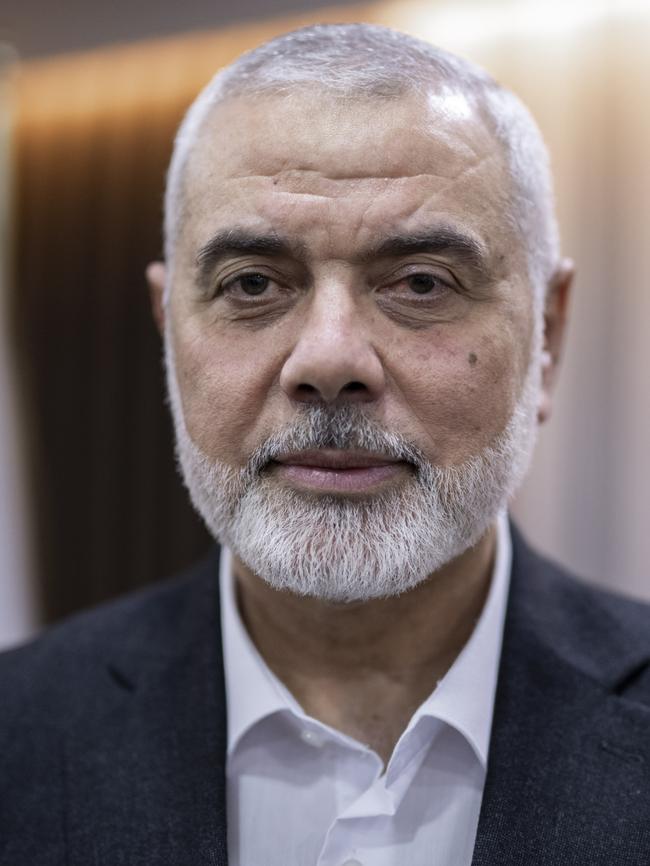 Ismail Haniyeh. Picture: Arif Hudaverdi Yaman/Anadolu