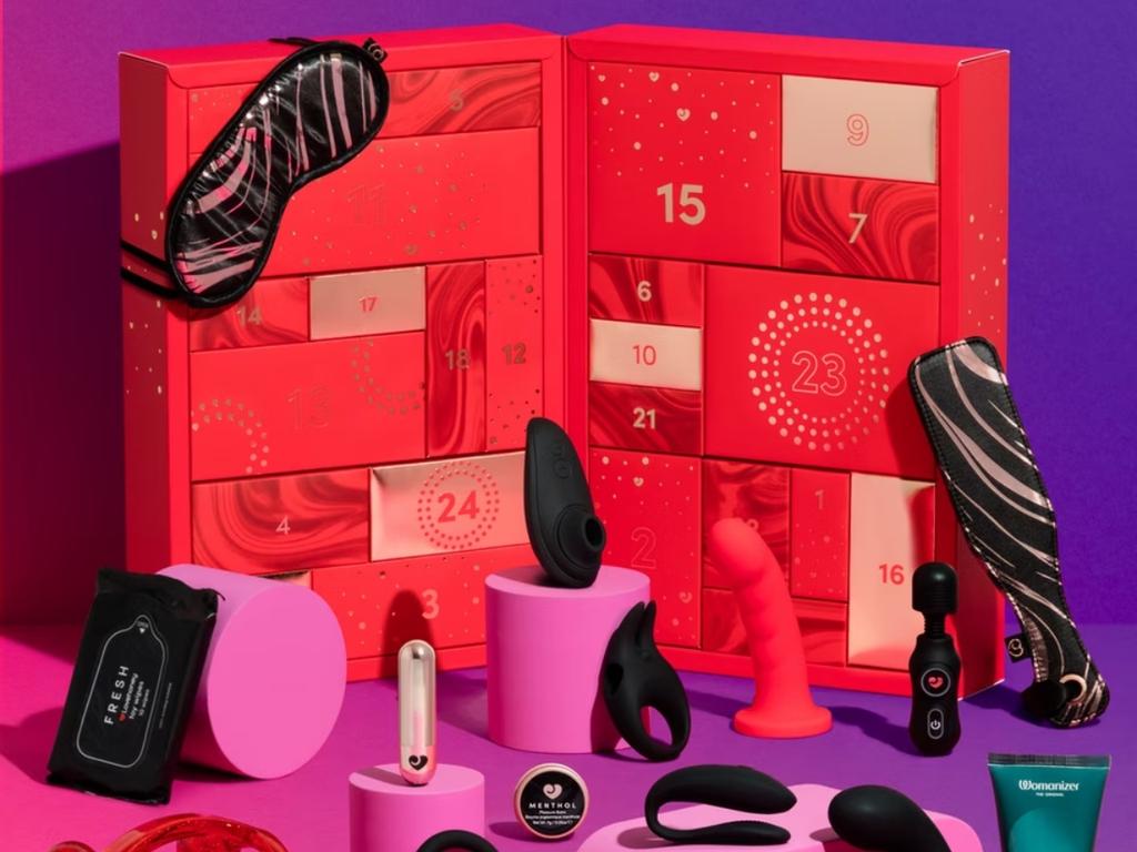 Lovehoney 24-Day X Womanizer Couple’s Sex Toy Advent Calendar. Picture: Lovehoney.