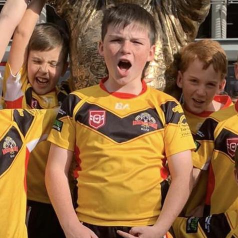 Rochedale Tigers under-10s young gun Jack Freier.