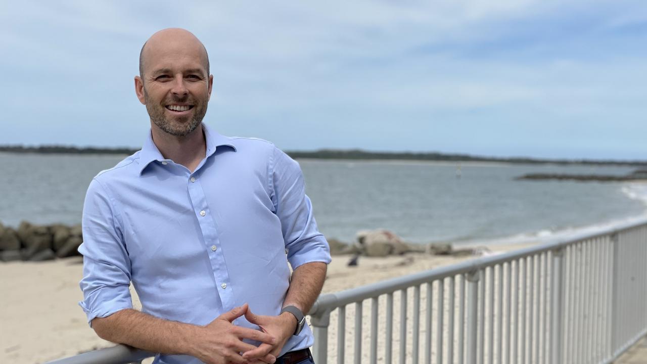 Simon Kennedy ahead of the Cook by-election. Picture: Ashleigh Tullis