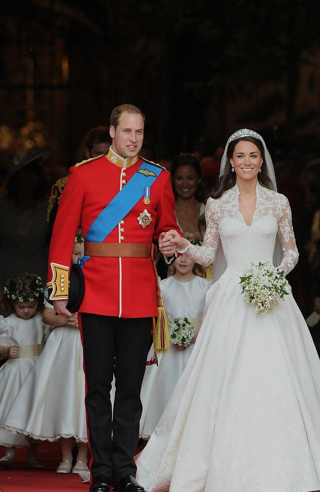 Kate Middleton’s dress is one of the most popular of all time. Credit: AFP Photo/Carl De Souza