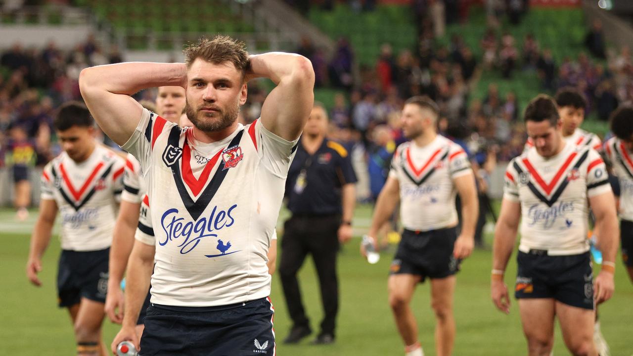 Angus Crichton has been left out of the Roosters’ side. Picture: NRL Photos