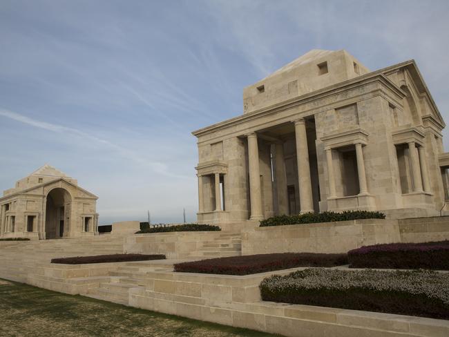 Australian National Memorial in Villers-Bretonneux in Northern France. Picture: Ella Pellegrini