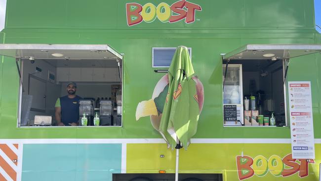 The Boost Juice regional pop-up smoothie and juice bar has made a splash in Stanthorpe since touching down only days ago.